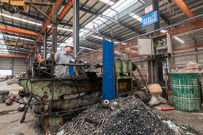 建德网架配件车间